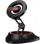 Автотримач Hoco H90 Tower magnetic (dashboard) Black / Red