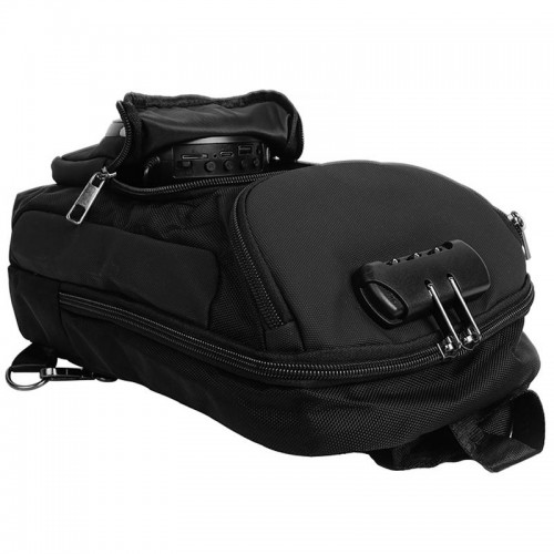 Слінг-рюкзак зі вбудованою колонкою Hoco HC42 Journey Bass Black