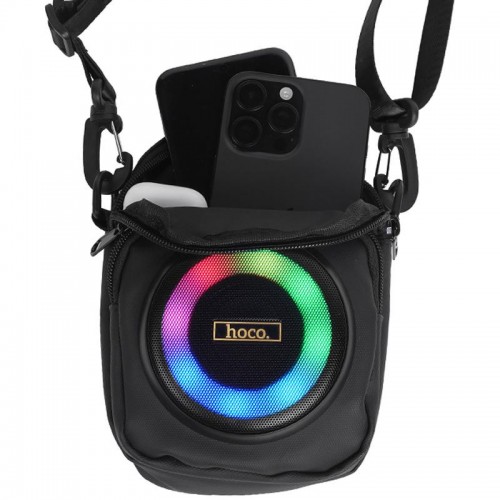 Сумка кросс-боди со встроенной колонкой Hoco HC41 Wave Bass Black