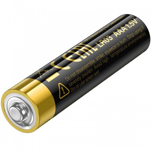 Лужні батарейки Hoco JA2 AAA (LR03) Alkaline упаковка 10 шт Black