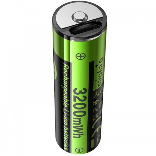 Акумуляторні батарейки Hoco JA3 Energy AA 2 pcs Black