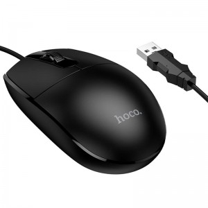 Провідна миша Hoco GM50 League Black