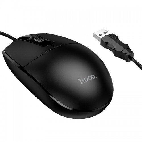Провідна миша Hoco GM50 League Black