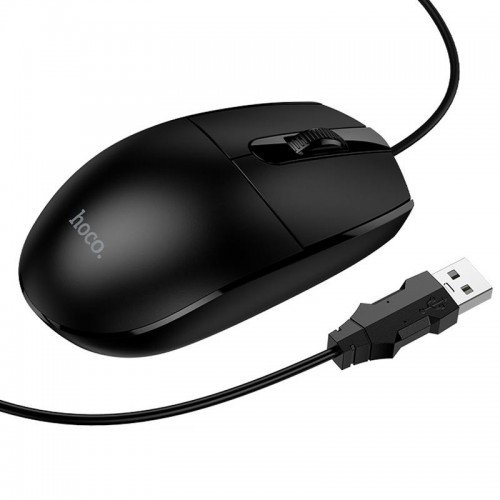 Провідна миша Hoco GM50 League Black