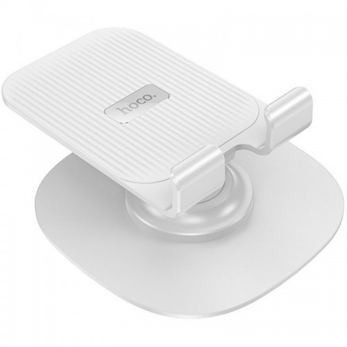 Підставка для телефону Hoco HD6 Winner dual-axis rotating White