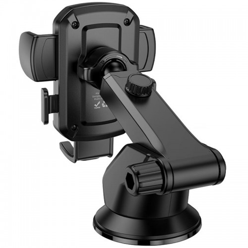 Автодержатель Hoco H65 Gamble one-button (center console) Black