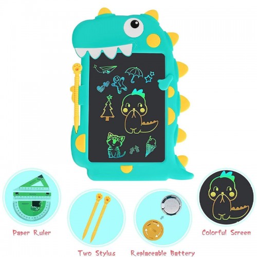 Планшет для малювання Dinosaur 8,5 дюймів Green