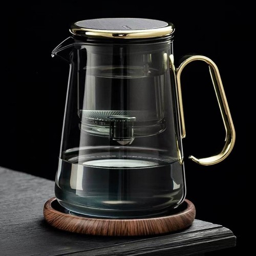 Чайник для заварювання TeaPot D-12 Lingxi Elegant 700ml Advanced gold