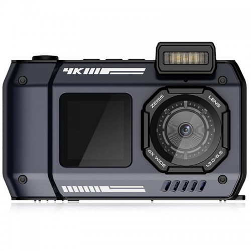 Водонепроникна цифрова камера D50 (IP68) Black