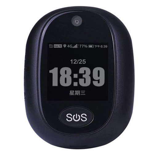 Трекер GPS V45 Tracker Pendant with display SIM (4GLTE with 2GGSM fallback) 600mAh Black