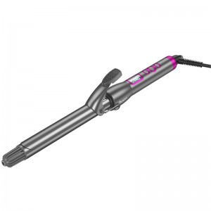 Плойка для волосся Hoco HP43 Electric manual curling iron with digital display Gray