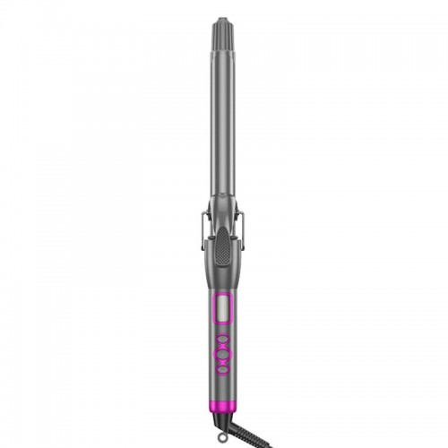 Плойка для волосся Hoco HP43 Electric manual curling iron with digital display Gray