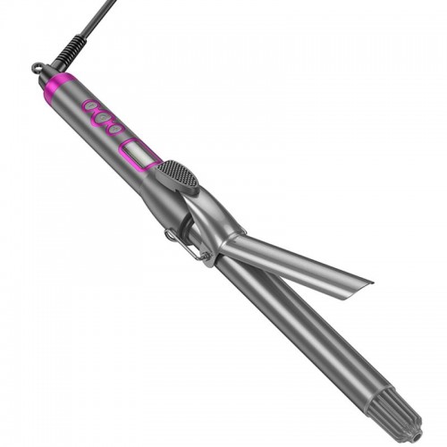 Плойка для волосся Hoco HP43 Electric manual curling iron with digital display Gray