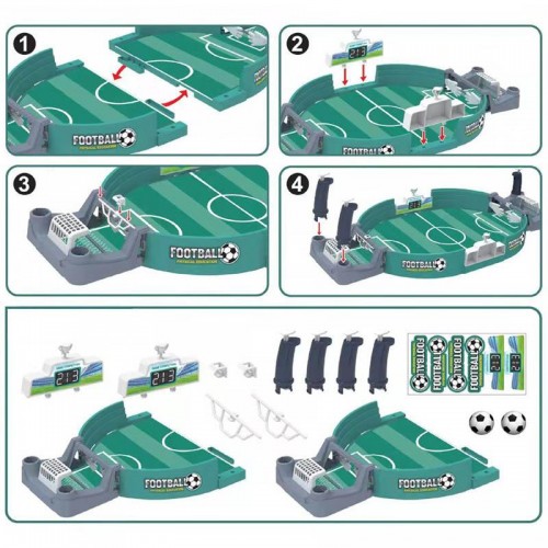 Настольный футбол Ummi 2021-1 Fun Sports Competition (2 balls) Green