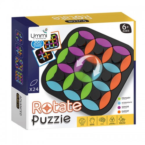 Настільна інтерактивна гра Ummi 22049 Rotate Puzzle Black