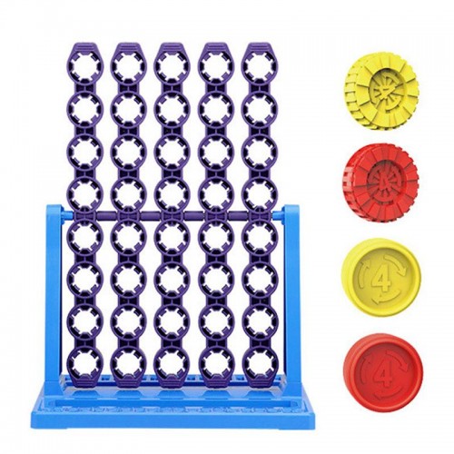 Настільна інтерактивна гра Ummi 22048 Line Up Spin 4 Blue