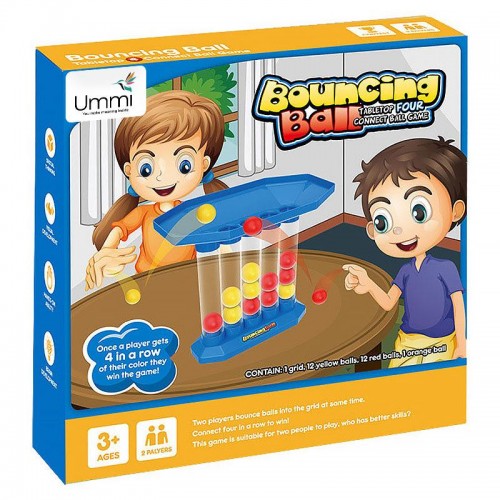 Настільна інтерактивна гра Ummi 22047 Bouncing Ball Blue / Gold