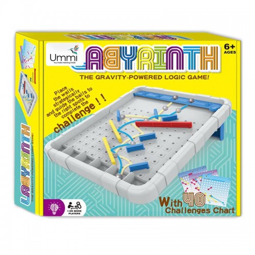 Настольная интерактивная игра Ummi 22025 Labyrinth Grey