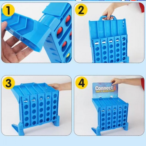 Настільна інтерактивна гра Ummi 22013 Connect 4 Shots Board Game Blue