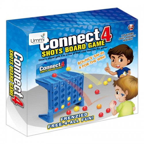 Настільна інтерактивна гра Ummi 22013 Connect 4 Shots Board Game Blue