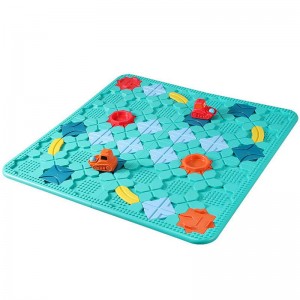 Настільна інтерактивна гра Ummi BS805 Logical Road Builder Green