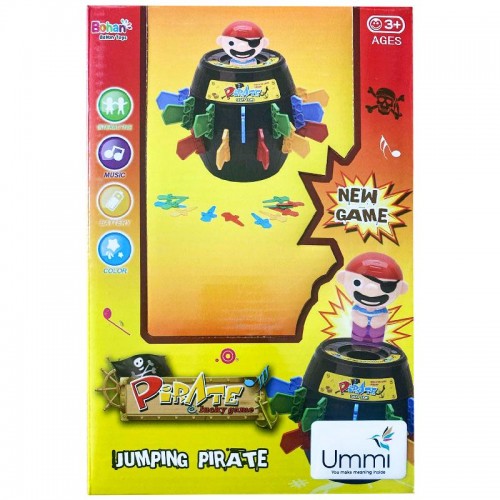 Настольная интерактивная игра Ummi 669-1 Pirate Lucky Game (со звуковым эффектом) Black