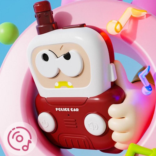 Дитяча навчальна рація ME-214 Police Car Cute Intercom (2pcs) Blue / Red