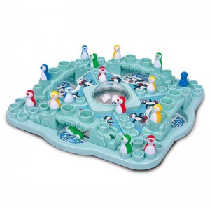 Настільна інтерактивна гра Ummi 707-36 Pop N Drop Penguins Game Blue