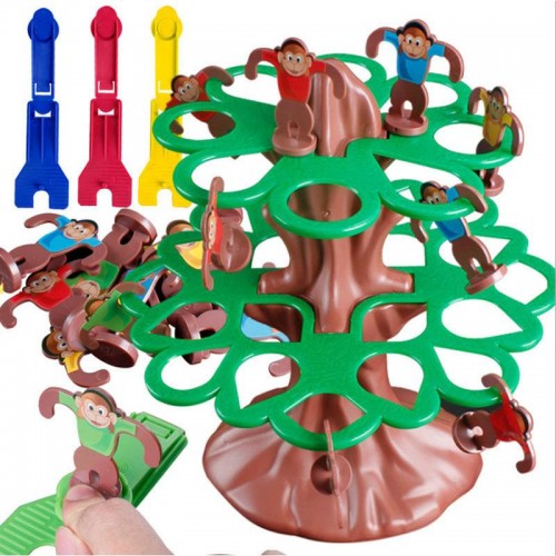 Настольная интерактивная игра Ummi 707-31 Jumping Monkeys Game Brown / Green