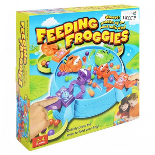 Настільна інтерактивна гра Ummi 707-35 Feeding Frog Game Colorful