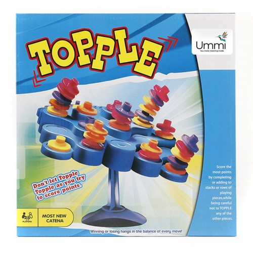 Настольная интерактивная игра Ummi 707-30 Topple Tower Game Blue