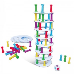 Настільна інтерактивна гра Ummi 707-59 Collapsing Tower Game Blue