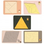 Детская интерактивная головоломка Ummi Wooden Puzzle Random Application