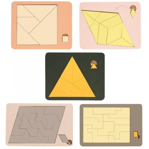 Дитяча інтерактивна головоломка Ummi Wooden Puzzle Random Application