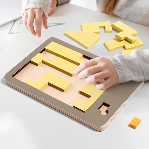 Дитяча інтерактивна головоломка Ummi Wooden Puzzle Random Application