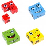 Настольная интерактивная игра Ummi Face Change Rubik's Cube White