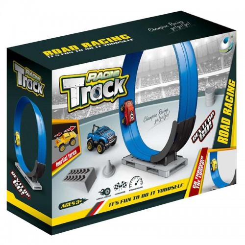 Інтерактивний трек з інерційною машинкою SHT 088-4 (1CAR) Blue