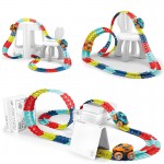 Интерактивный трек с инерционной машинкой SHT 388 Changeable Trak (184pcs/1CAR) Colorful
