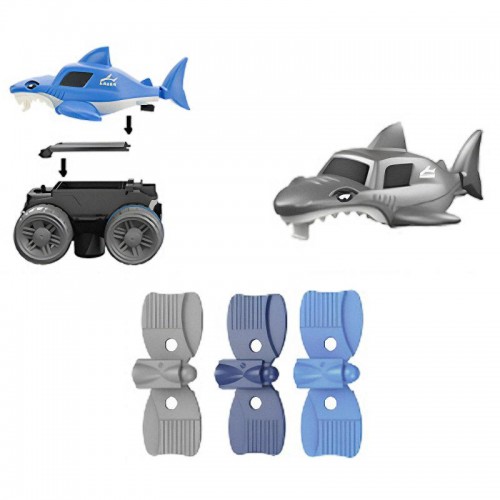 Інтерактивний трек з інерційною машинкою SHT 5510-2 Shark Trak (138pcs/1CAR) Blue