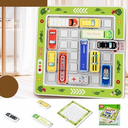 Портативна інтерактивна гра-лабіринт SHT KJ131-3 Move Car Parking Colorful