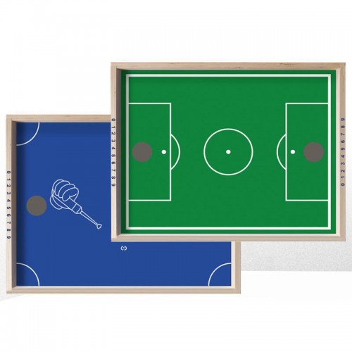 Настольная интерактивная игра SHT XC-D25 2in1 Crazy Magnetic Ball Blue / Green