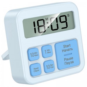 Электронный таймер + часы Hoco HX43 Electronic Blue