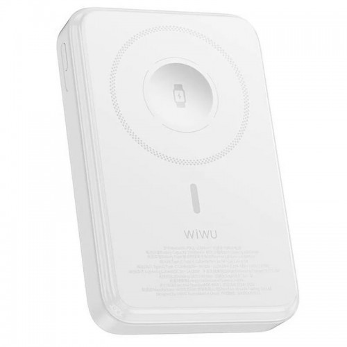 Power Bank WIWU Wi-P061 22.5W+PD20W з БЗП+iWatch with cable 10000 mAh White