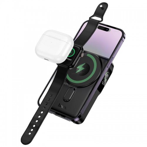 Power Bank Hoco Q48 Core PD20W з БЗП+iWatch 10000 mAh Black