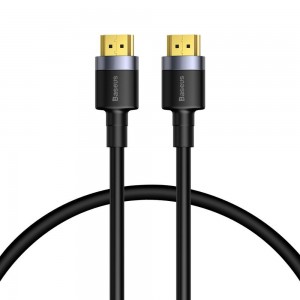 Дата кабель Baseus HDMI Cafule Series 4KHDMI Male To 4KHDMI Male (2m) (CADKLF-F) Чорний
