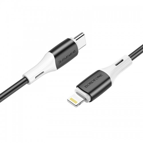 Дата кабель Borofone BX79 Type-C to Lightning (1m) Чорний