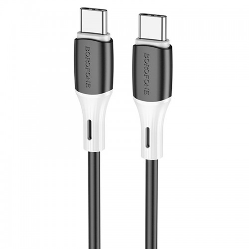 Дата кабель Borofone BX79 Type-C to Type-C 60W (1m) Чорний