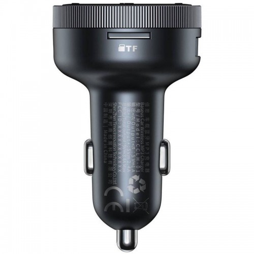 АЗУ FM модулятор Baseus Enjoy 17W (2USB-A) (CCLH-01) Чорний