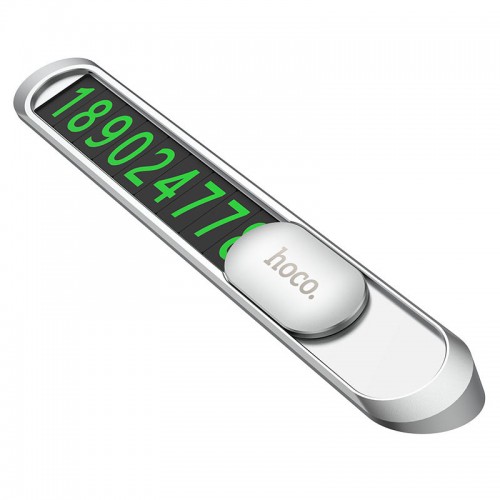 Автовизитка Hoco PH41 Promise Silver