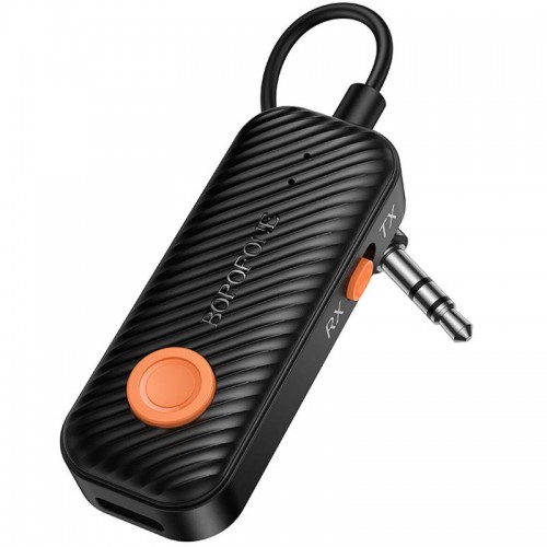 Bluetooth аудио ресивер/трансмиттер Borofone BC62 Walker (AUX 3.5mm) Black star